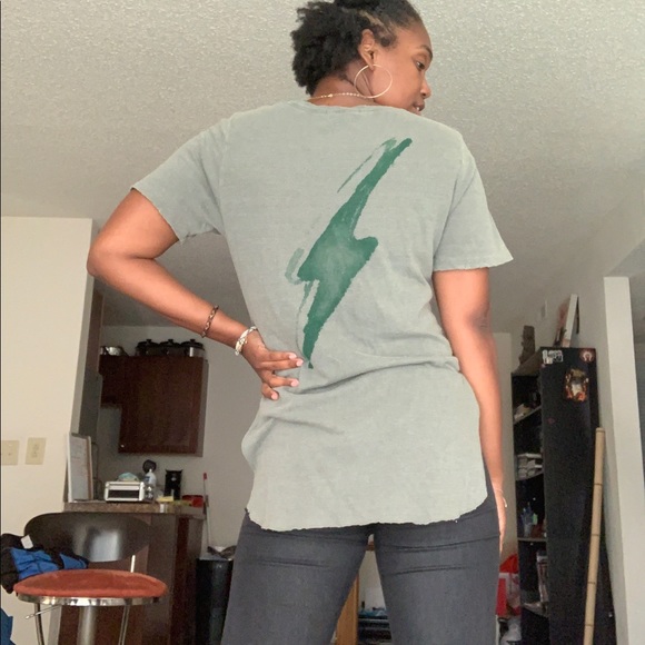 ❌SOLD❌Junk Food AC/DC Green T-shirt Size Small - Picture 5 of 12